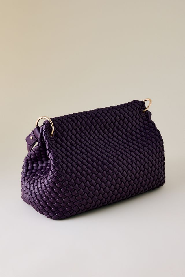Melie Bianco Gewebte Schultertasche #1