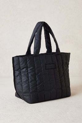 puffer tote bag