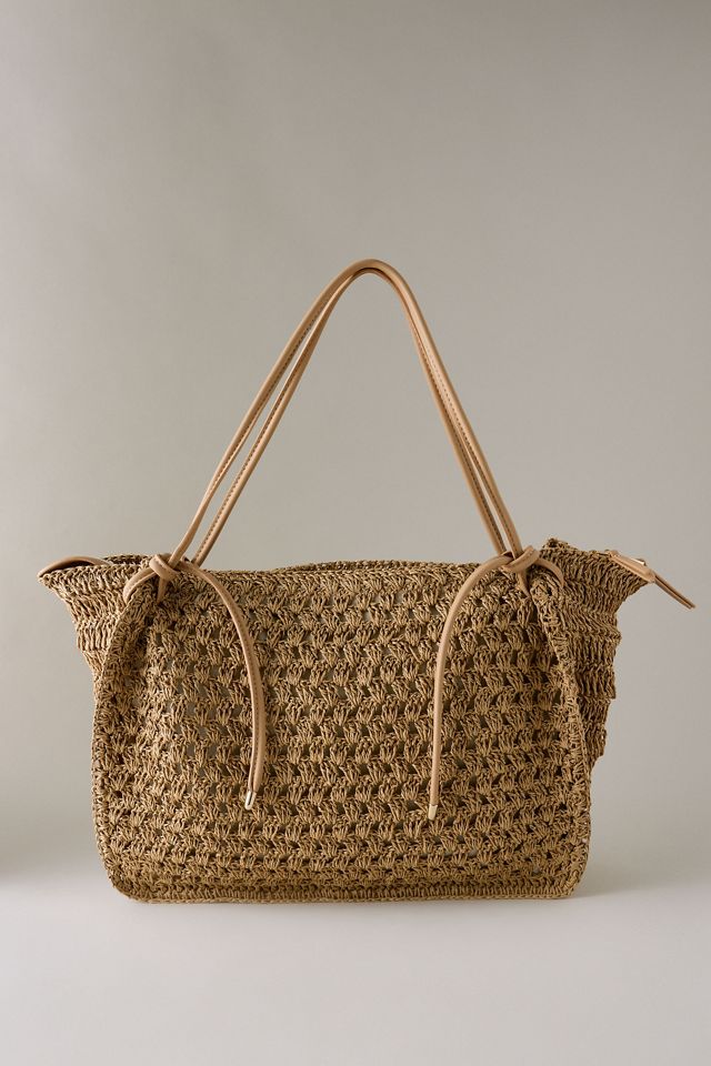 Dolce Vita Ravello Raffia Shoulder Bag #3