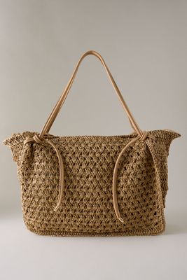 Dolce Vita Ravello Raffia Shoulder Bag