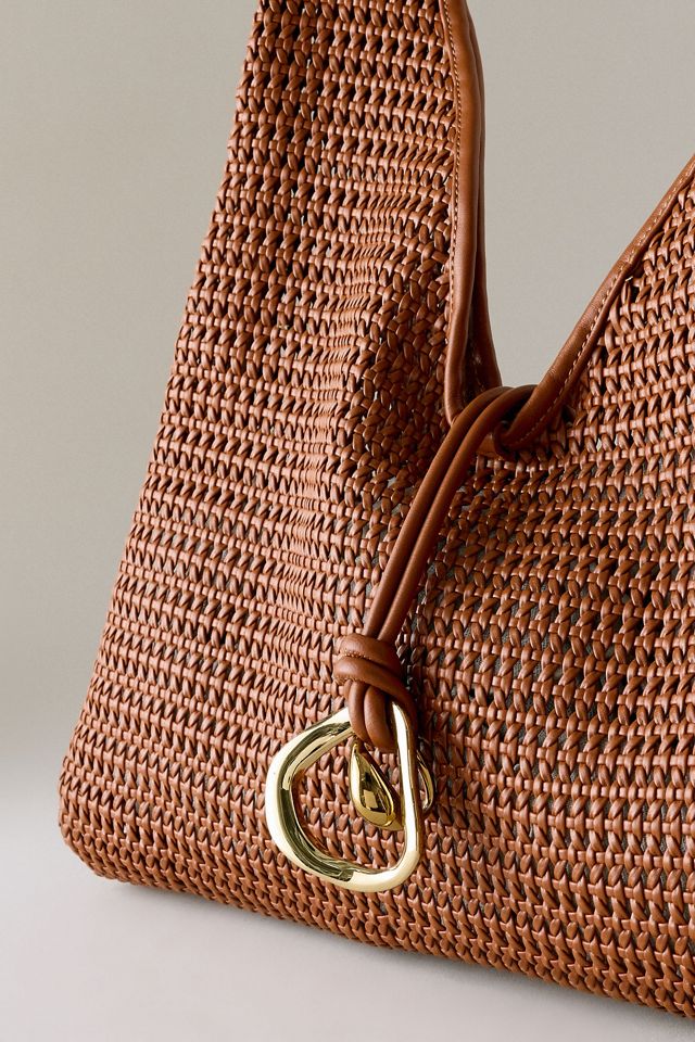 Dolce Vita Missie Raffia-Netz-Tragetasche #1