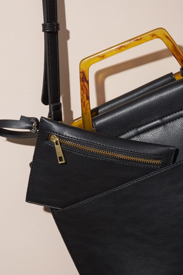 Rini Tortoiseshell-Handle Crossbody Bag #3