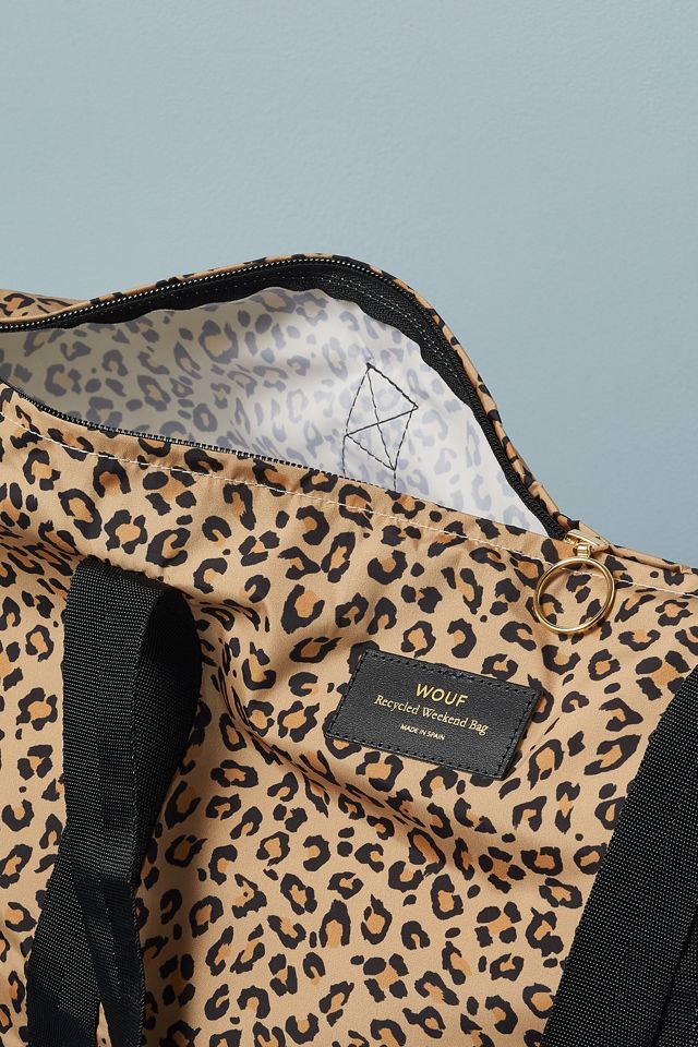 Wouf Tragetasche aus Recyclingmaterial mit Leopardenmuster #2