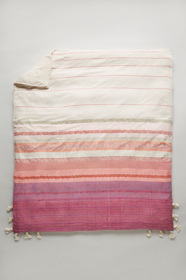 All Roads Woven Sunset Duvet Cover #2