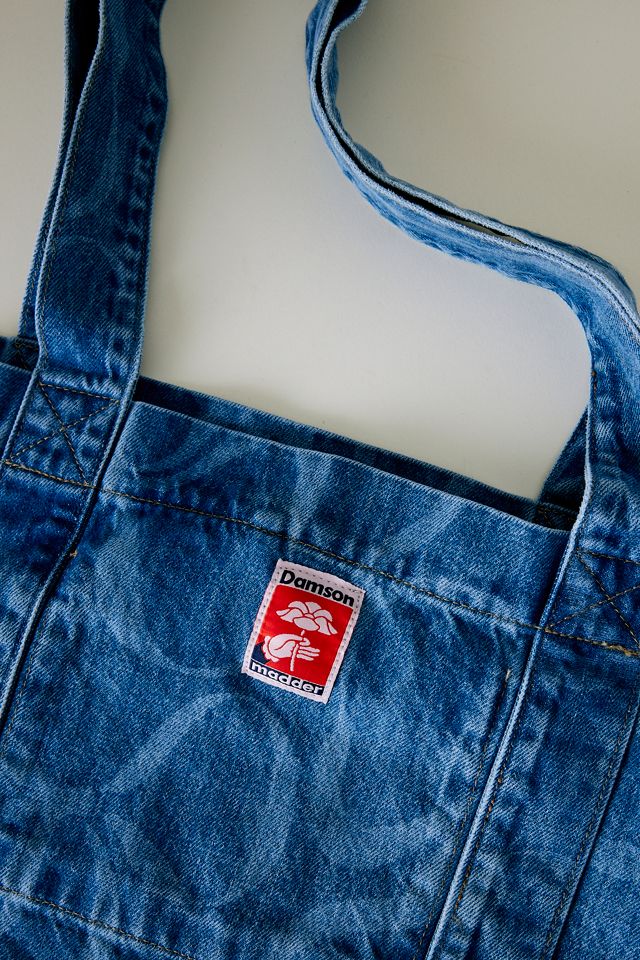 Damson Madder Bow Laser Denim Tote Bag #1