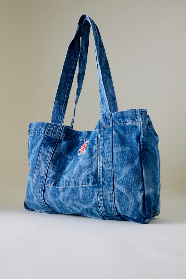 Damson Madder Bow Laser Denim Tote Bag #2