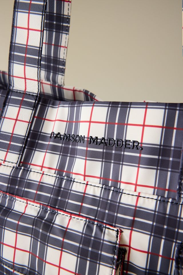 Damson Madder Eliza Check Tote Bag #2