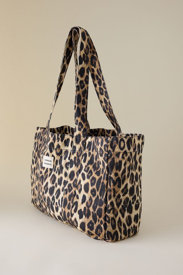 Damson Madder Leopard Tote Bag #2
