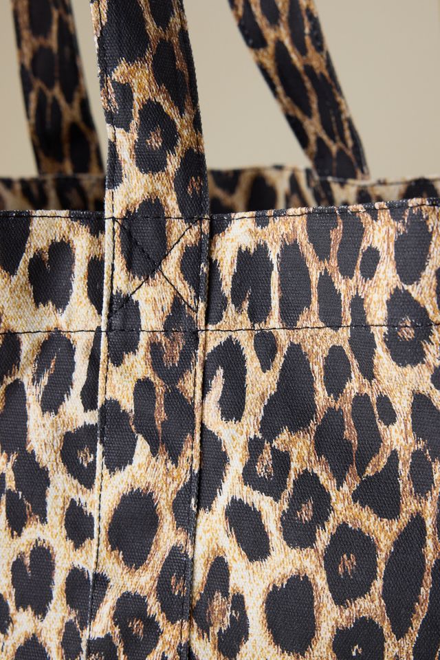 Damson Madder Leopard Tote Bag #3