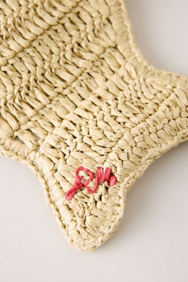 Bolso de Pez de Rafia Damson Madder #3