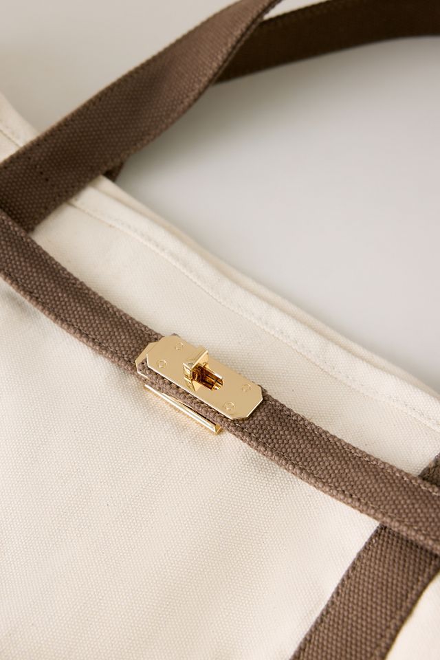 Bolso Tote de Lona Holgado By Anthropologie #1