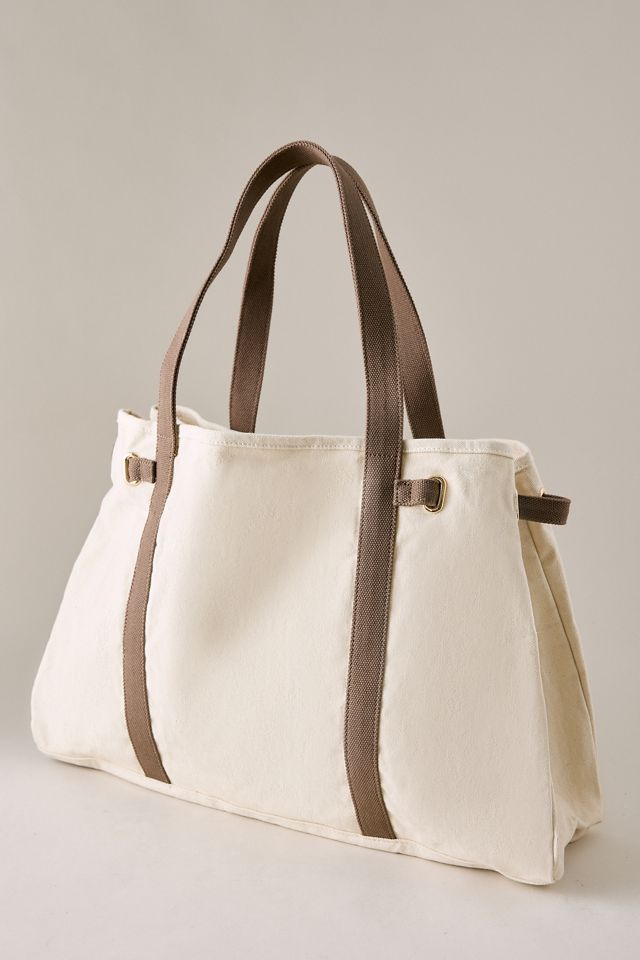 Bolso Tote de Lona Holgado By Anthropologie #2