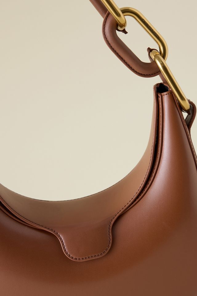 Charles & Keith Bolso Luna Kora con Detalle Metálico #4