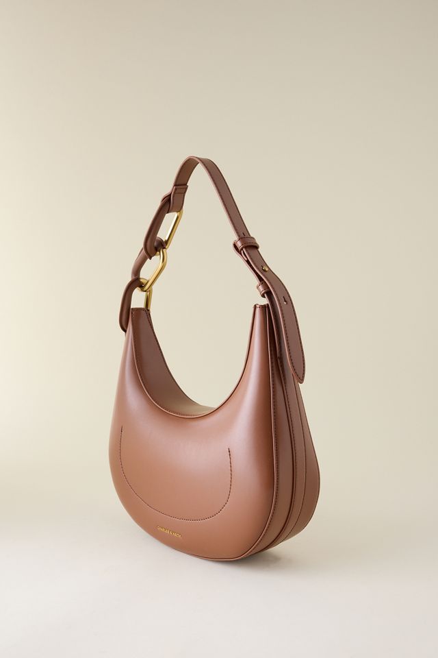Charles & Keith Bolso Luna Kora con Detalle Metálico #1