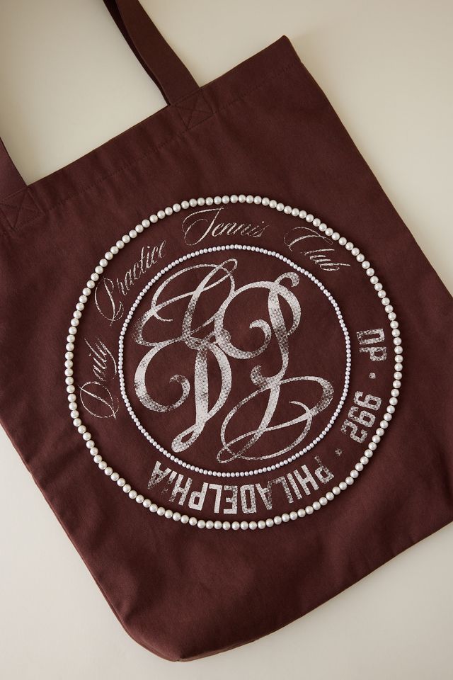 Daily Practice Beaded Tote Bag #1