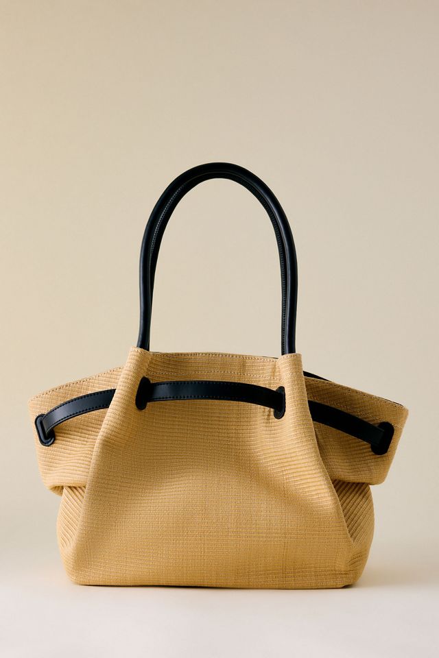Sac cabas moyen en faux-paille Hana JW PEI #2