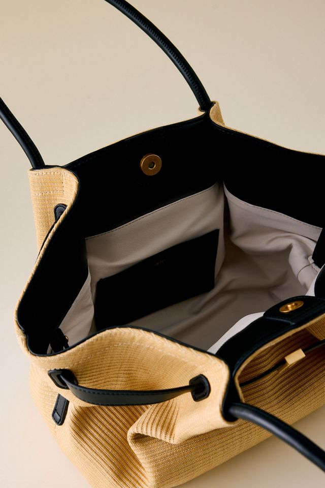 Sac cabas moyen en faux-paille Hana JW PEI #3