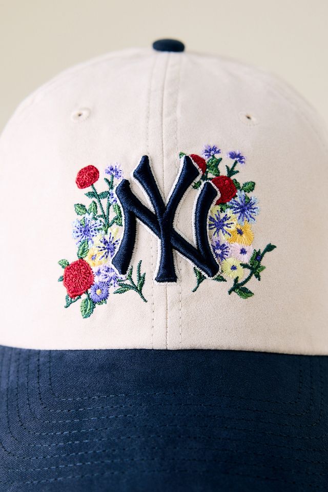 '47 Flower Motif Baseball Cap #1