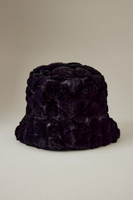 Sombrero de pescador de piel sintética gruesa suave Anthropologie ES