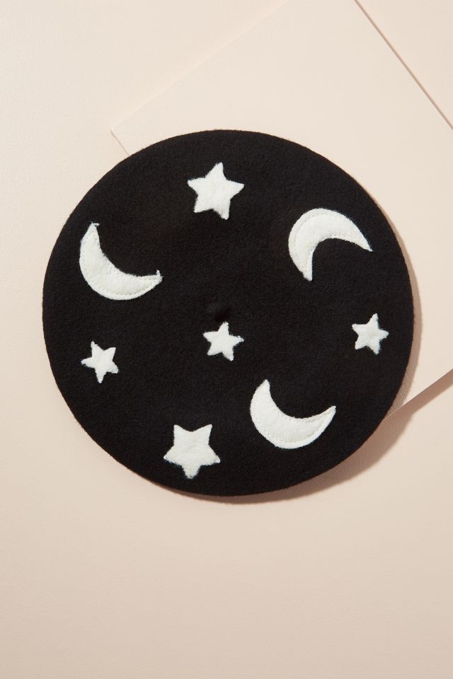 Moon and Stars Beret #1