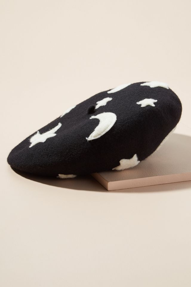 Moon and Stars Beret