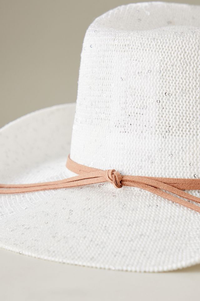Sparkle Straw Cowboy Hat #2