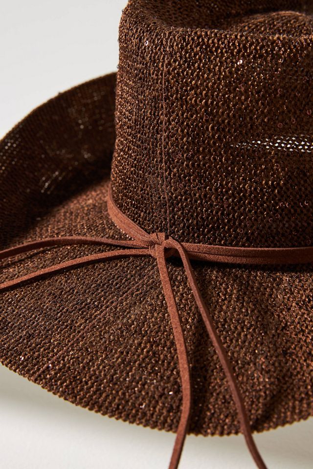 Cappello da Cowboy in Paglia Scintillante #2