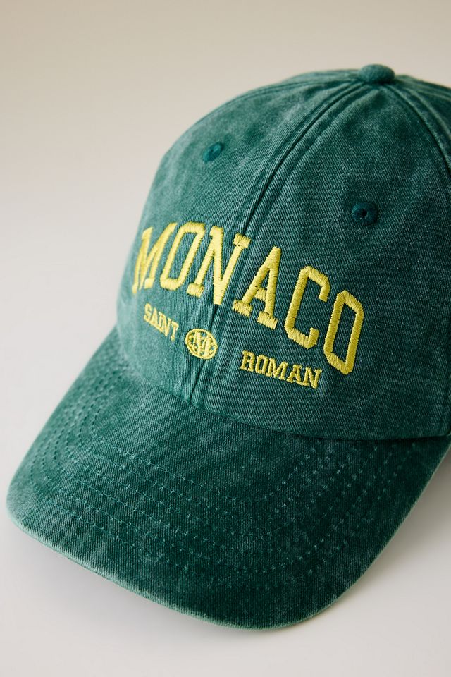 Monaco Embroidered Baseball Cap #1