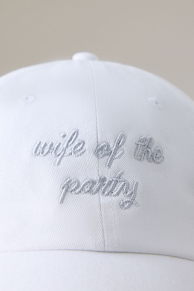 Wife of the Party Embroidered Baseball Cap #1