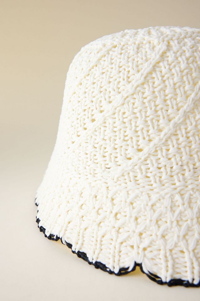 Straw Bucket Hat #1