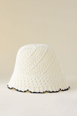 Chapeau bob en paille