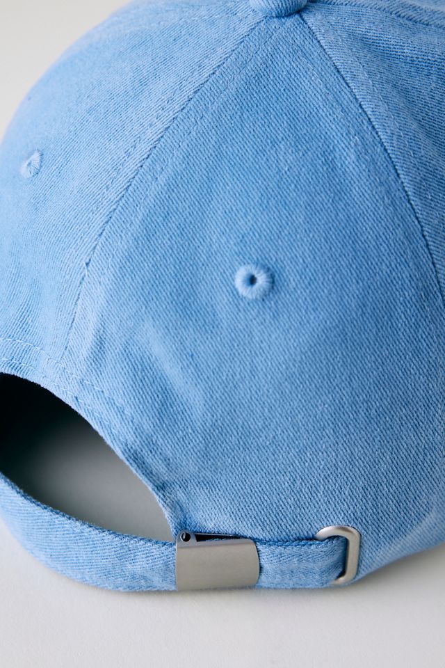 Damson Madder Washed Happy Face Baseball Cap #3