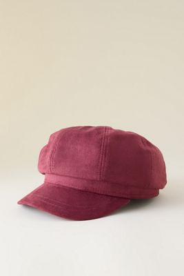 Baskenmütze aus Kunstwildleder