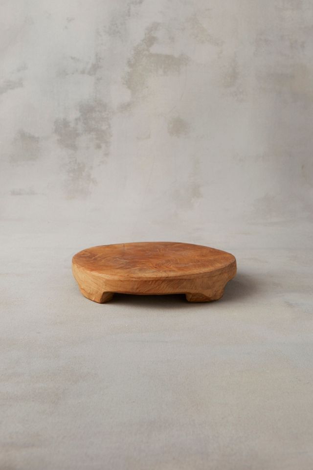 Footed Teak Serving Board #5