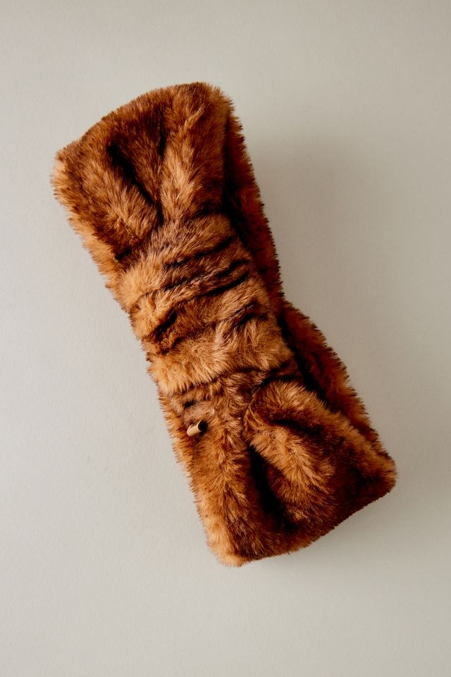 UGG Stirnband aus Fellimitat mit gedrehtem Design #2