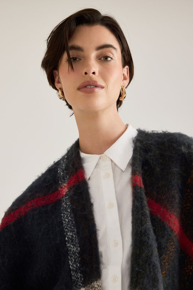 Poncho Serape Boucle Isla Barbour #4
