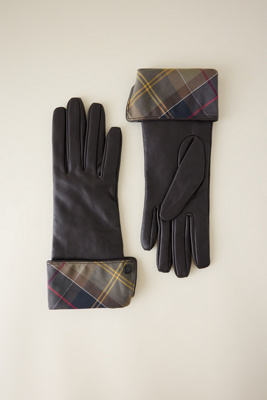 Barbour Lady Jane Leather Gloves Anthropologie UK