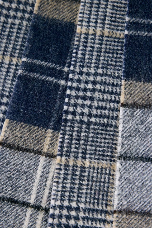 Barbour Taryn 100% Wool Reversible Tartan Scarf #2