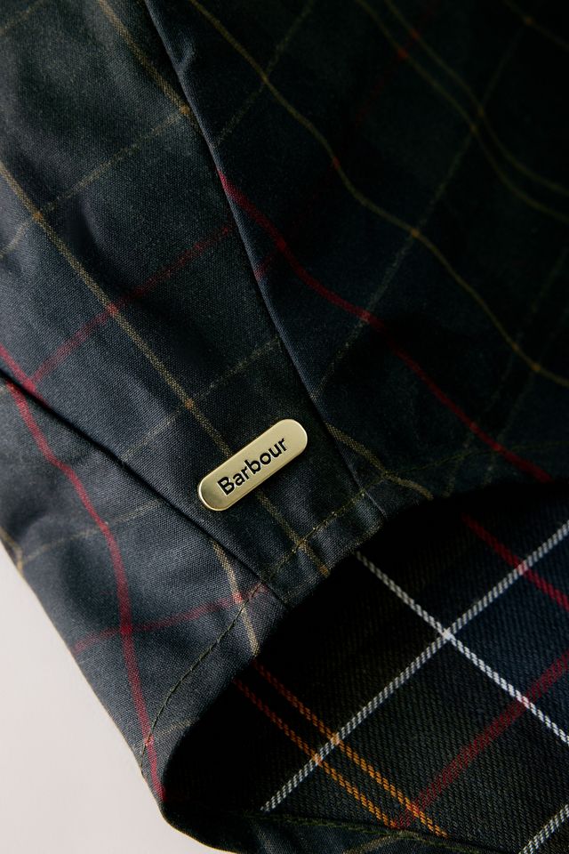 Barbour Arlene 100% Waxed Cotton Headscarf #3