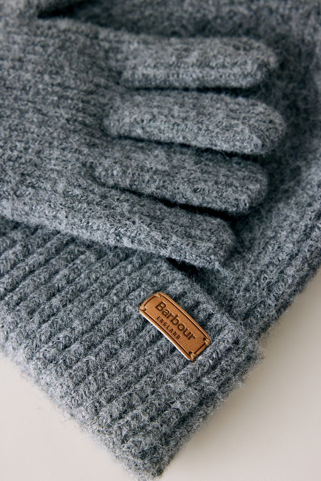 Barbour Pendle Beanie & Gloves Gift Set #1