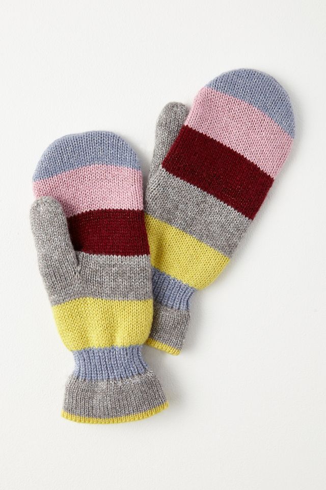 Becksondergaard Striped Mittens