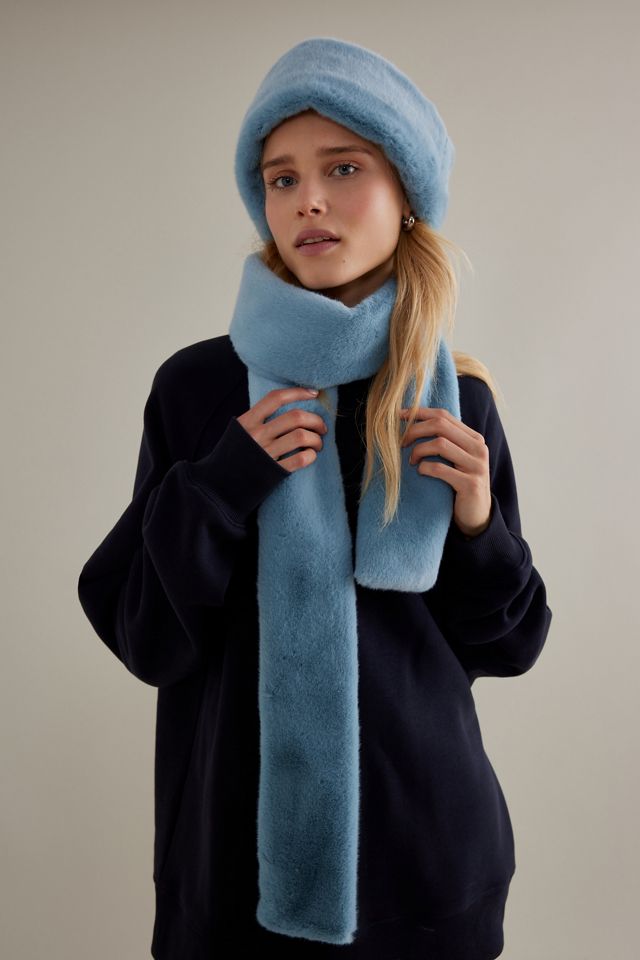 Faux-Fur Skinny Scarf #2