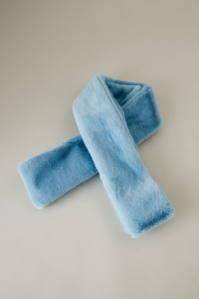 Faux-Fur Skinny Scarf #1