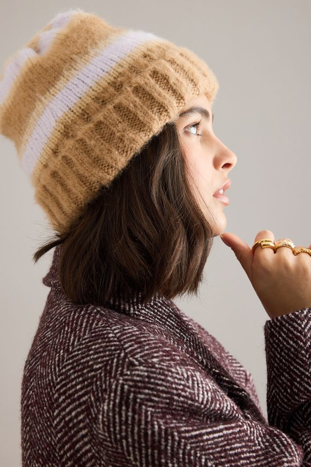 Brushed Stripe Beanie #2
