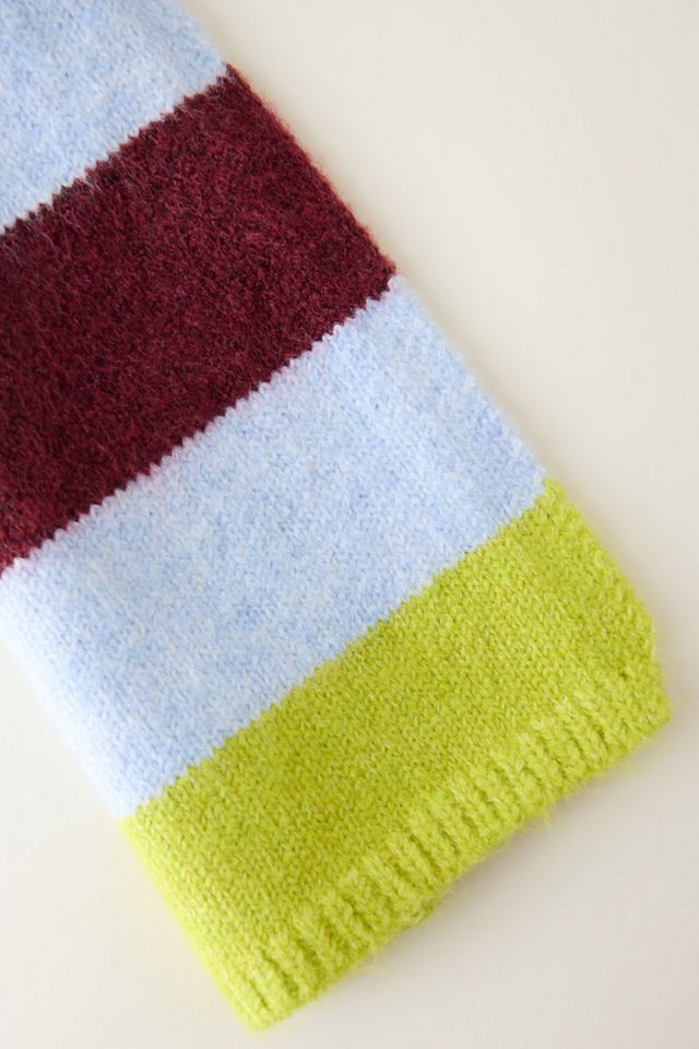 Skinny Striped Scarf #1