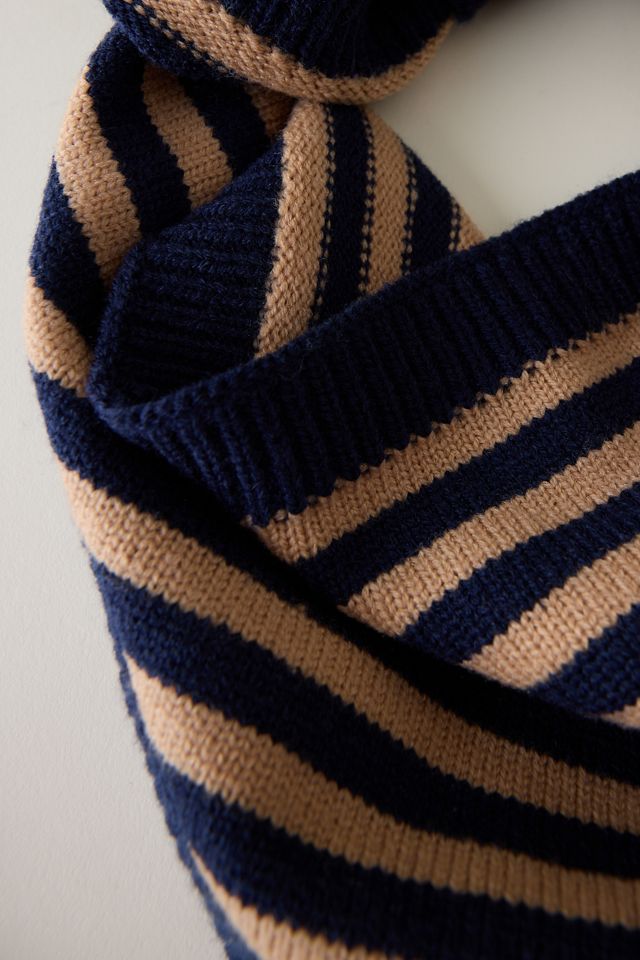 Stripe Triangle Scarf #1