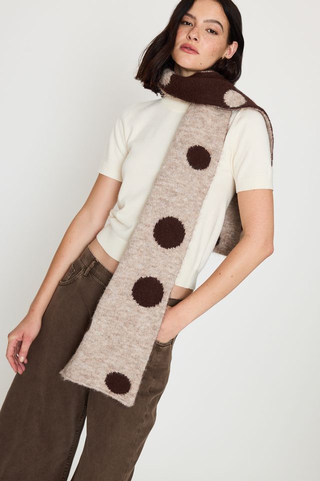 Polka Dot Scarf #4