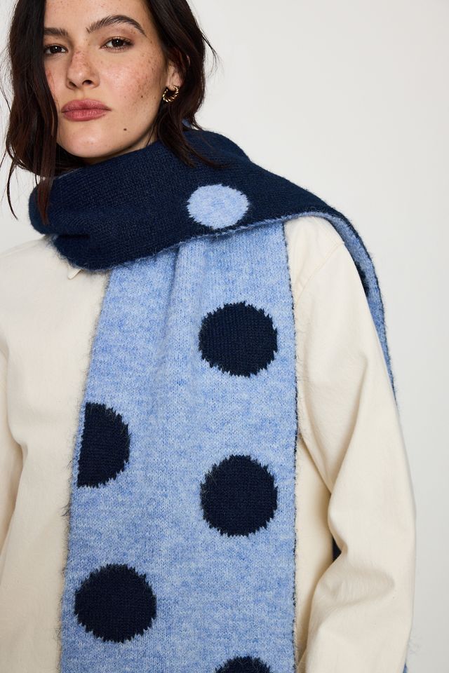 Polka Dot Scarf #3