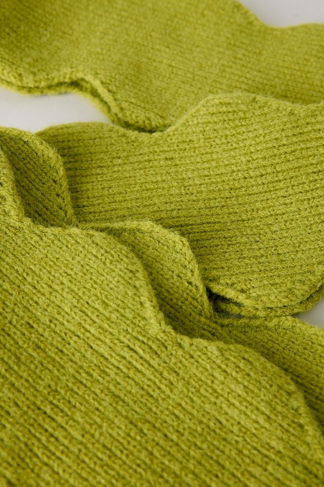 Scallop Skinny Scarf #2