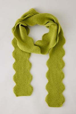 Scallop Skinny Scarf